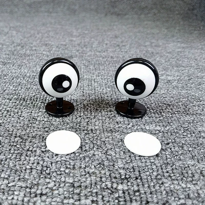 Motorcycle wheel hub | Vehicle Helmet Bear Ear - black-a-pair-of-round-eyes