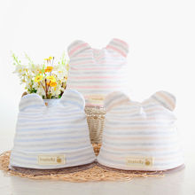 宝宝帽子春秋款帽子婴儿0到1岁男女宝宝帽子超萌加厚双层帽
