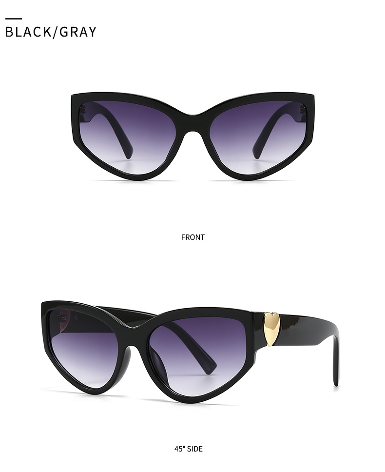 2024 European and American fashion catwalk small frame butterfly sunglasses women tide sunglasses sunglasses cross-border 9234_voghion.com
