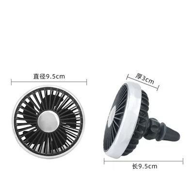 Car-mounted small fan with flexible hose, dual-purpose for rear seats, double-headed small electric fan, USB-powered for cooling in the car, universal for trucks (Digər kiçik elektrik cihazlar) - huiqi-single-outlet-fan-3-speed-usb-powered-seasonal-sale-limited-time-discount