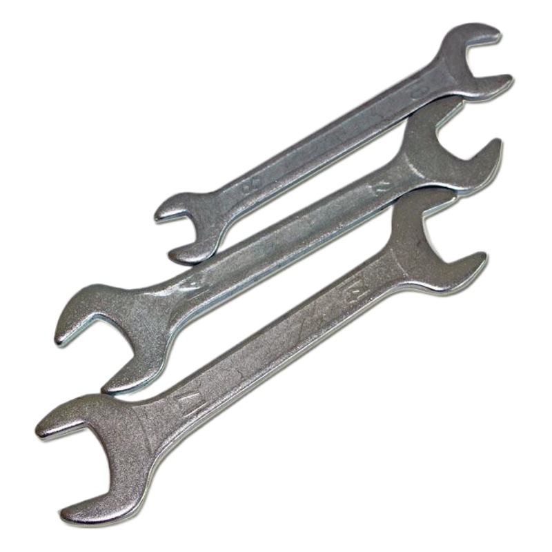 De doble propósito manual de doble cabeza de apoyo llave abierta llave sólida de estampado multifuncional llave cerrada simple