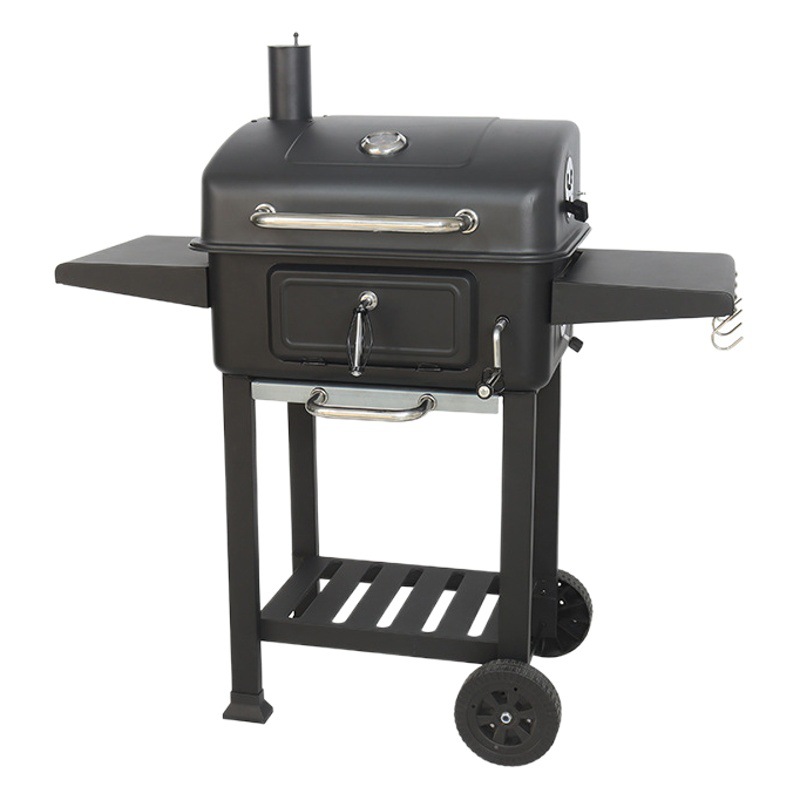 Parrilla de carbón para patio de villa en stock, apta para 10 personas, parrilla para exteriores, para uso doméstico.