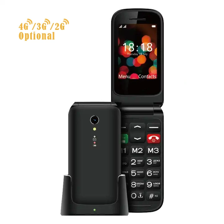 (Cross-border trading), folding mobile phone for elderly, support function for all network communication standards, 4G