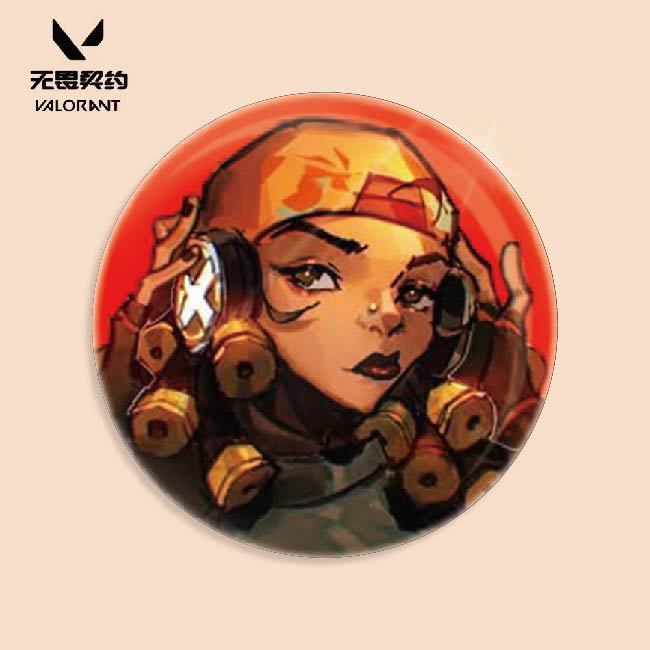 バージバッジ、Valorant、Jiefeng、Mudie、二次元周辺アクセサリー|undefined