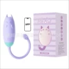 Laile Confused Cat Vibrator [Mini Program APP Model] Purple