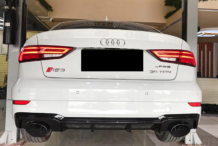 Suitable for New and Old Audi Models. Modified Front Bumper, Large Surround, Rear Bumper, Grille, and Rear Lip