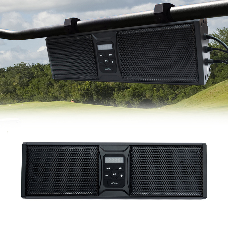 ゴルフカートbluetoothオーディオサポート多色音楽ビート点滅防水防塵中低音スピーカーリモコン|undefined