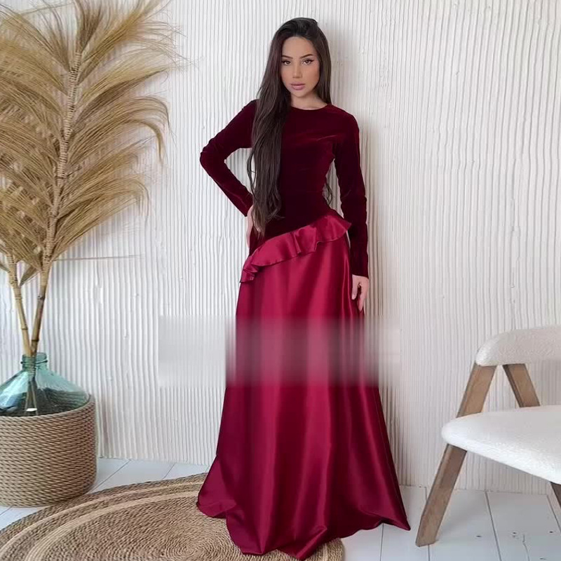 autumn fitted dress