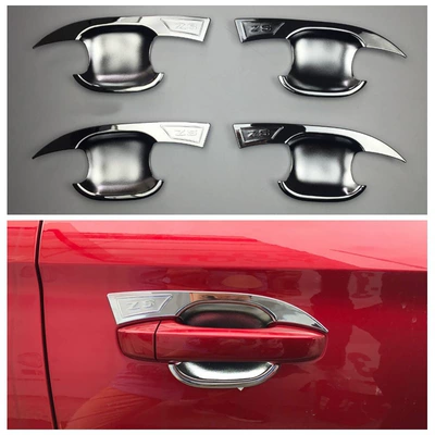 17 Mg Zs Car Window Decoration, Door Handle, Rearview Mirror Rain Shield, Rear Wiper Exterior Modification Y (Şüşə kənarı xromları/moldingləri) - electroplating-door-door-bowl-4