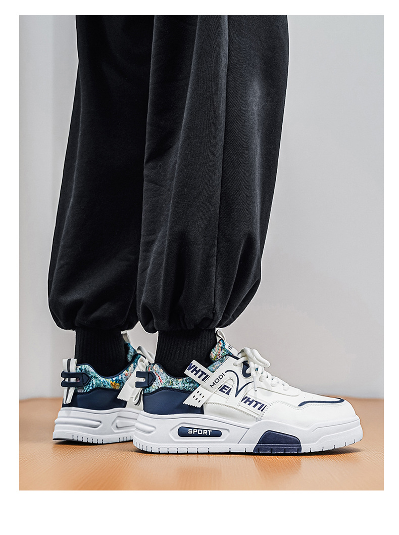Men's Shoes 2026 New Spring Internet Celebrity Explosion Versatile Leather Casual Board Shoes Student Height Sports Trendy Shoes Men_vogvips.com