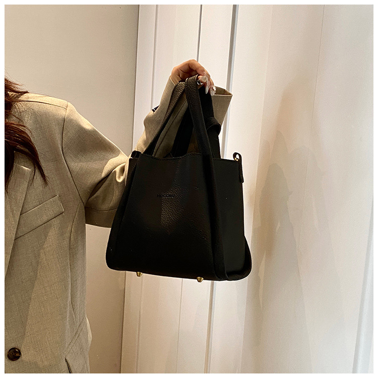 Borse piccole avanzate ed eleganti per le donne Borse a tracolla alla moda e semplici Borse a secchiello alla moda e piccole borse a mano_voghion.com