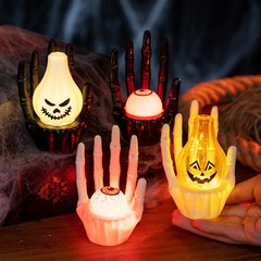 ハロウィンの新商品の装飾道具のカボチャのランプの置物のハロウィンの鬼手のランプの鬼節のシーンは雰囲気の装飾を配置します。