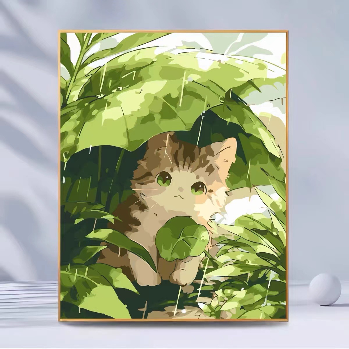 [Pequeño al por mayor] pintura al óleo digital di relleno de pintura acrílica simple pintura decorativa de alto nivel con selección de cabello al por mayor