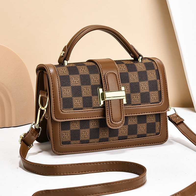 Borsa a tracolla singola versatile quadrata piccola da donna, di alta qualità, 2025, nuova moda, alla moda, transfrontaliera_voghion.com