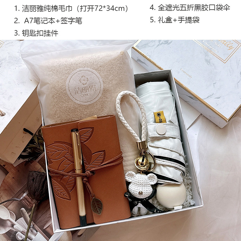 Logotipo de la compañía de grabación de la reunión anual del personal beneficios de cumpleaños regalos de incorporación 38 regalos de negocios del día de la mujer