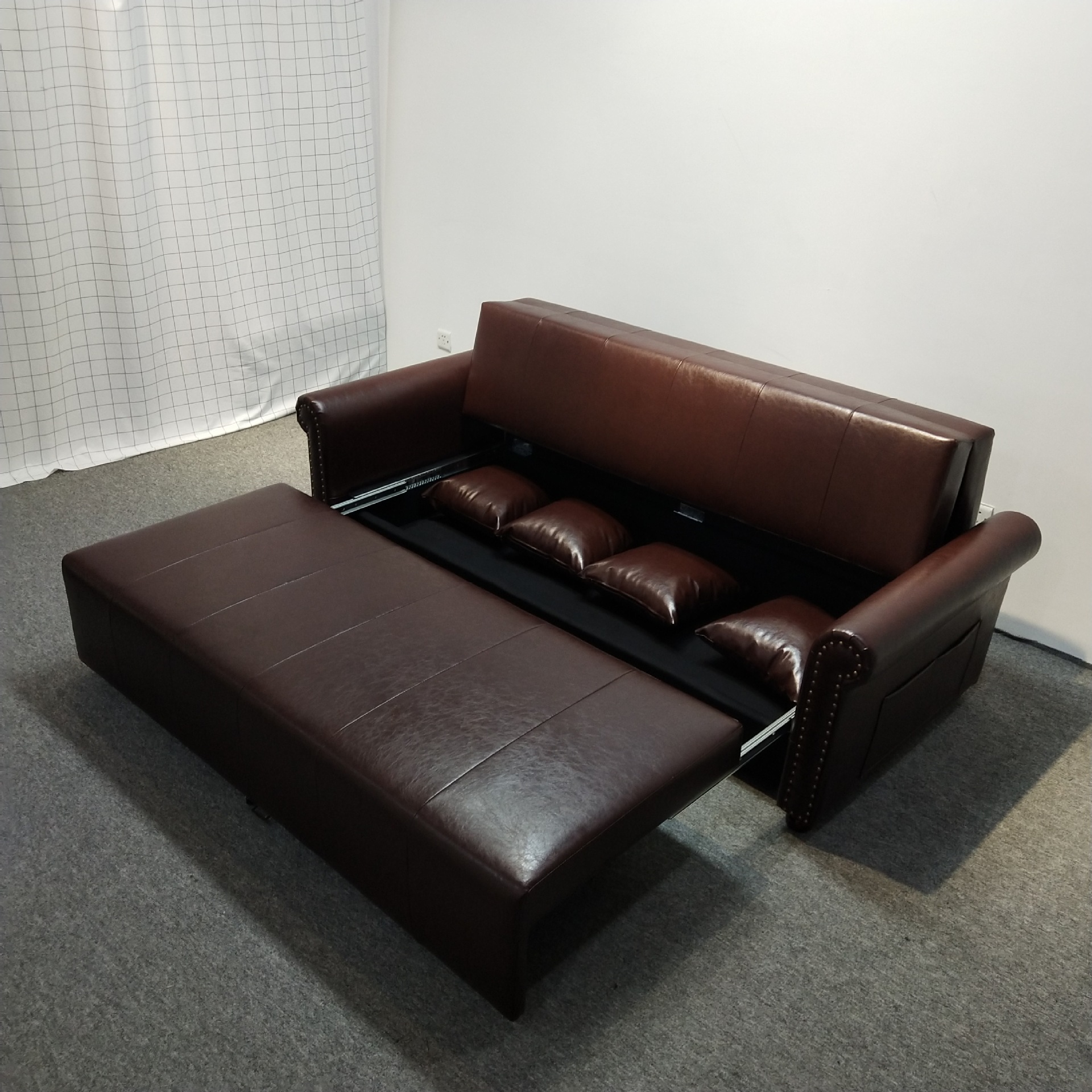 Sofá cama multifuncional moderna, lujoso y plegable, estudio de oficina, pequeño sofá cama americana image 4