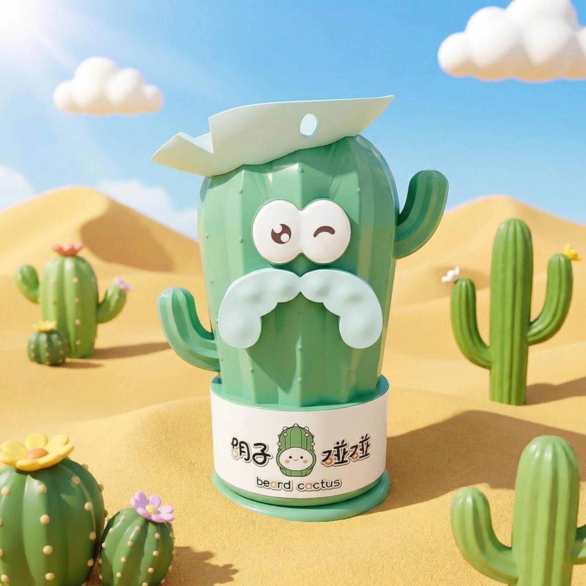 Sacapuntas de cactus con manivela, sacapuntas de dibujos animados, sacapuntas para estudiantes, sacapuntas automático para niños, sacapuntas giratorio