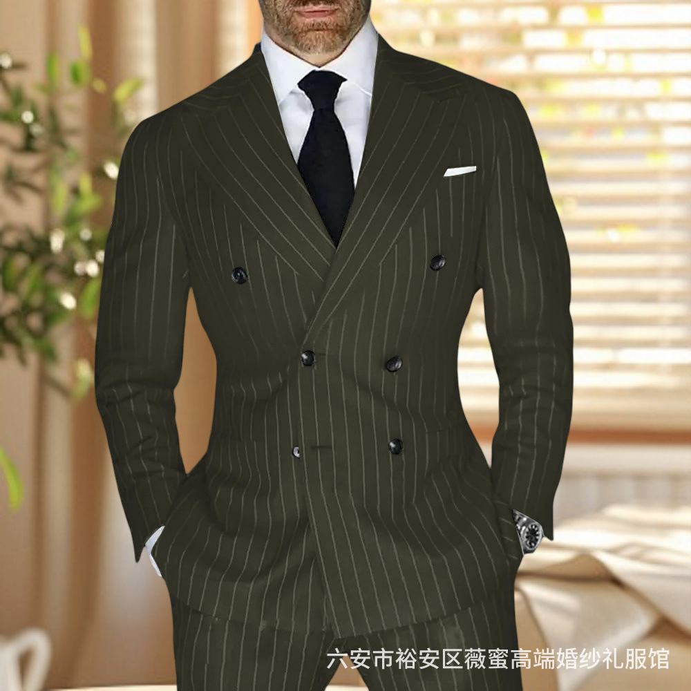 올리브 그린 슈트 + 바지