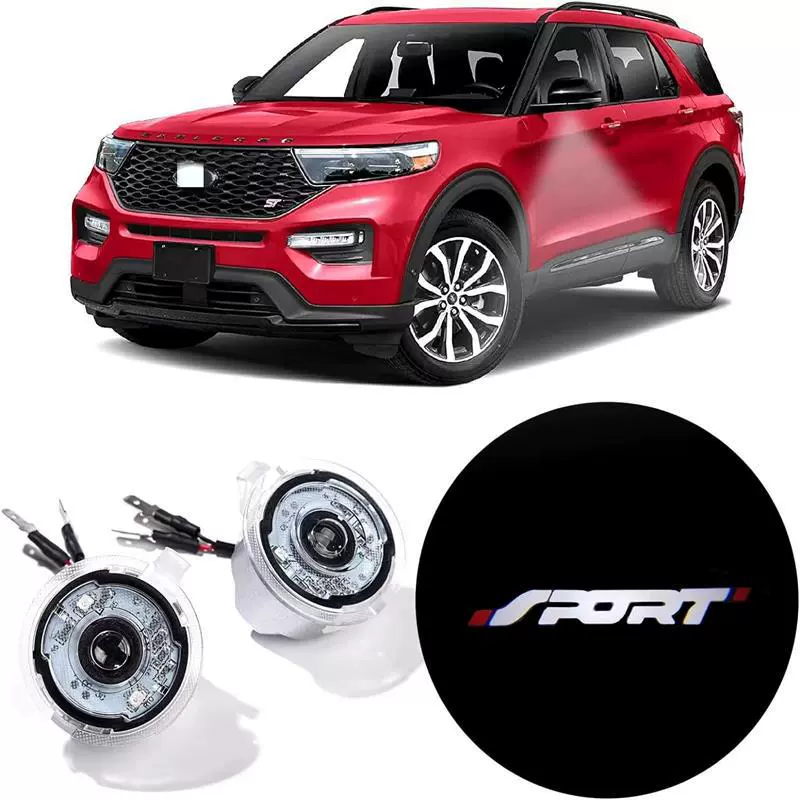 Подходит для Ford Ruijie Mondeo Explorer Taurus Wing Tiger Детектор заднего вида зеркало заднего вида приветственный фонарь