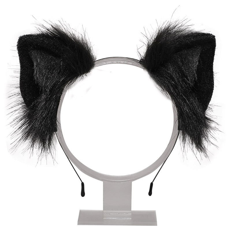 De una sola pieza hecha a mano bestia artificial oreja lindo JK tocado Lolita accesorios para el cabello Lolita pequeña diadema fragante oreja de cerdo