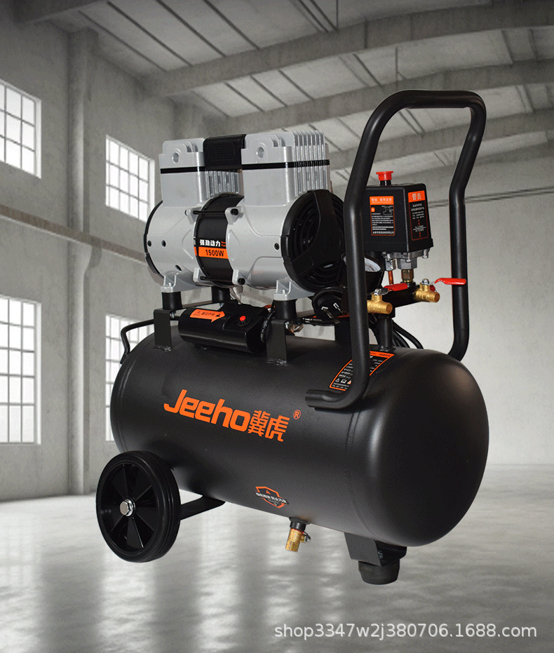 Jihoo Air Compressor High-Pressure Inflator 30L 60L Portable Air Compressor Silent Jh3960