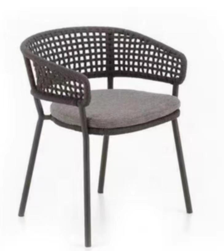 Mesa y silla al aire libre combinación patio ocio silla de caña comedor terraza silla al aire libre silla de cafeteria jardín silla de caña