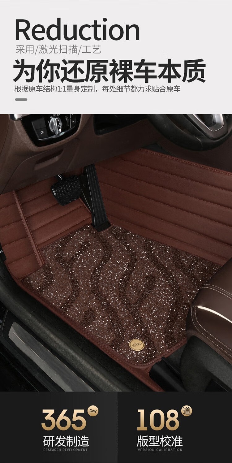 Starry Sky Carpet Style Byd Song Plus Dmi Full Surround Dm Song Pro Song Ev New Energy Electric Car Floor Mats