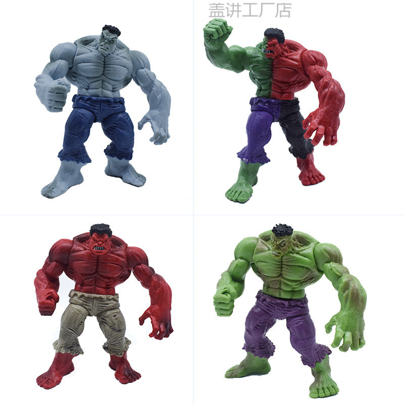アベンジャーズハルクフィギュアモデル装飾品おもちゃ悪役ハルク少年誕生日マーベル人形|undefined