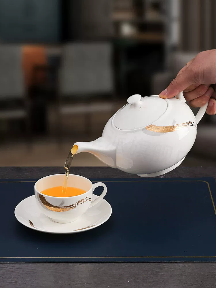Tableware for hotel, set for commercial use, 4 piece set, Chinese style