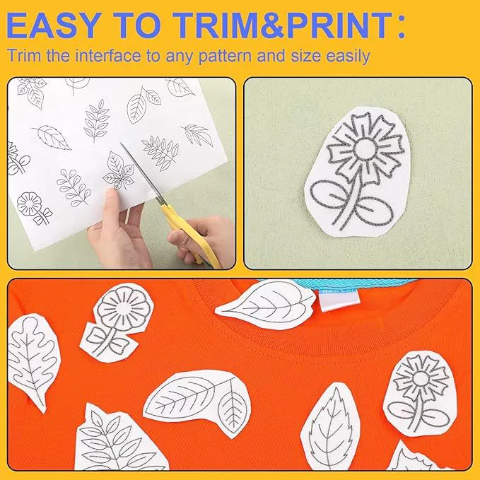 Sticky Water Soluble Embroidery Stabilizer Водорастворимый клей-нетканый материал