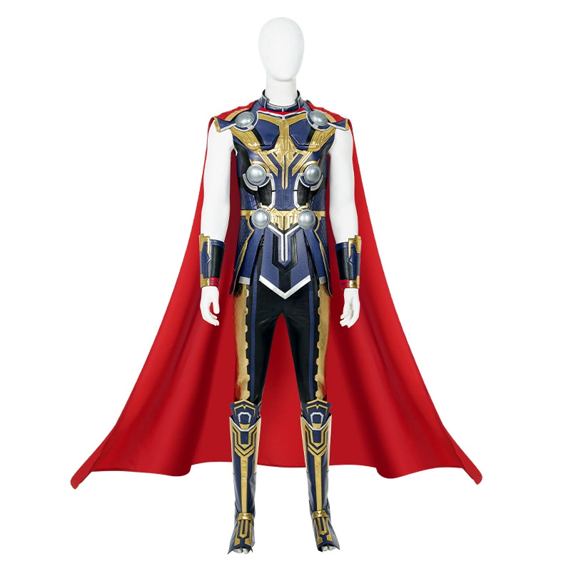 Платье Тим Thor 4 Thor Fur Collar Love and Thunder Thor Cos Costume Character Same Style Cosplay Full Set of Costumes