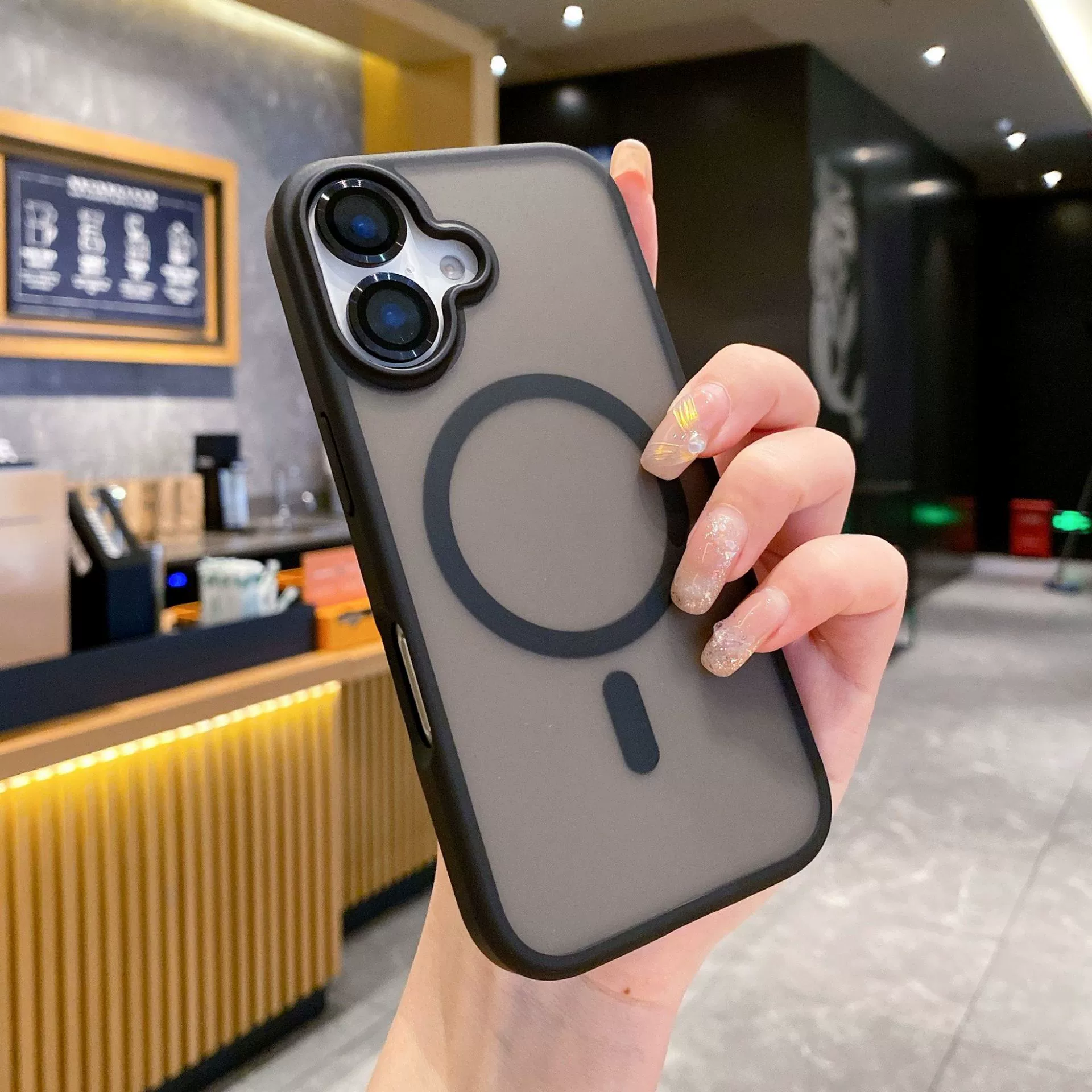 Apple, совместимый iPhone16 Pro, чехол для телефона, iPhone 15, линза, матовый защитный чехол, iphone