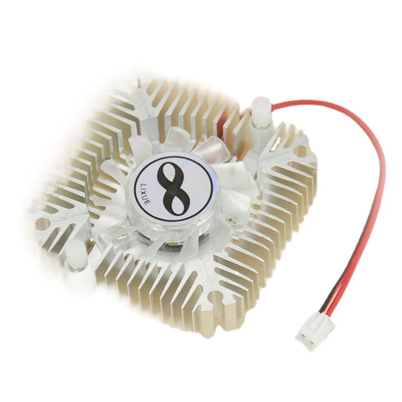 Радиатор видеокарты LIXUE, 12 В, 5 В, расстояние между отверстиями для чипа, 55 мм, 5,5 см, вентилятор для видеокарты с шариком