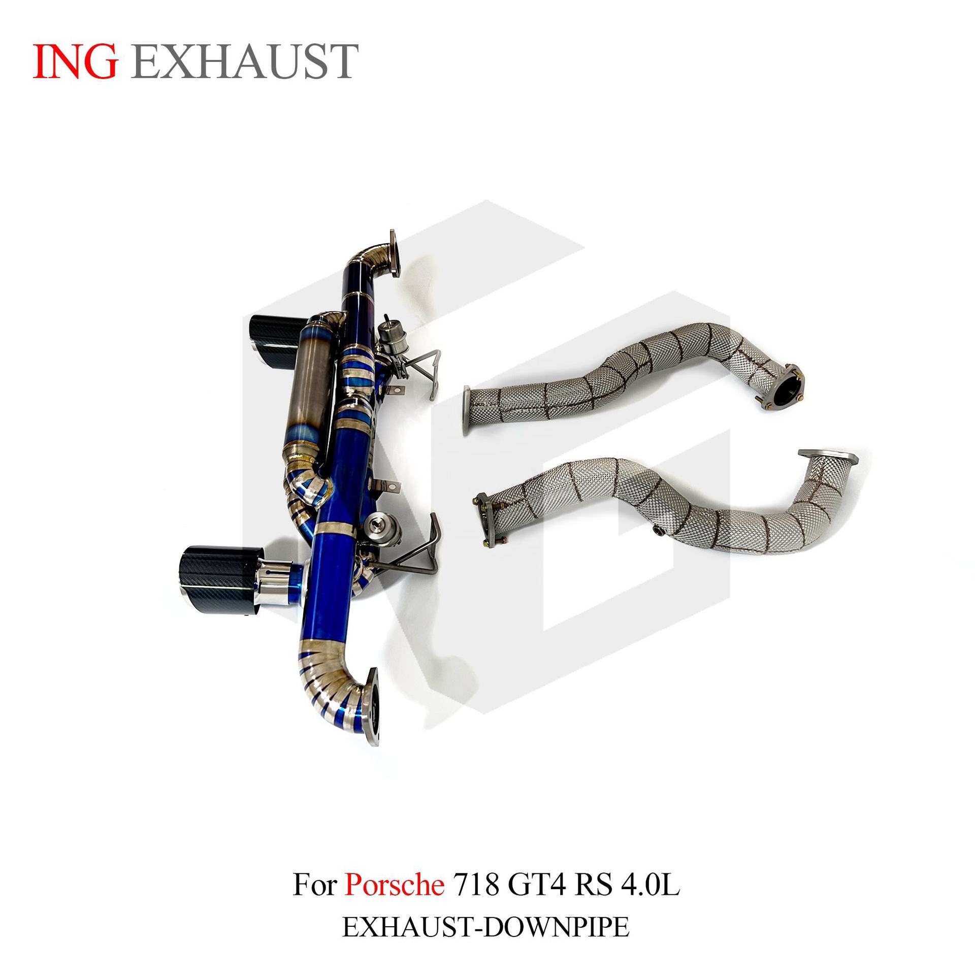 Suitable for Porsche 718 GT4 RS 982 4.0L MA275 2021 lower water pipe with heat shield