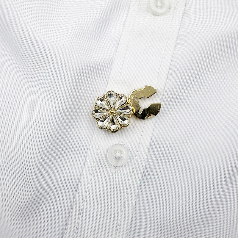 RhineStone Button COVER manufacturer Cross -border shirt sleeve buckle clothing jewelry diamond jewelry buttons