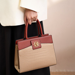 母親節禮物包包女高級感手提包2024新款大氣中年媽媽包生日