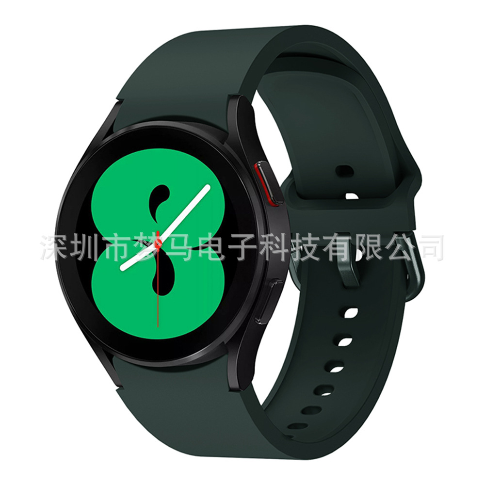 Adecuado para Samsung Galaxy Watch4 correa de silicona watch7FE/6/5 correa de reloj inteligente 20mm