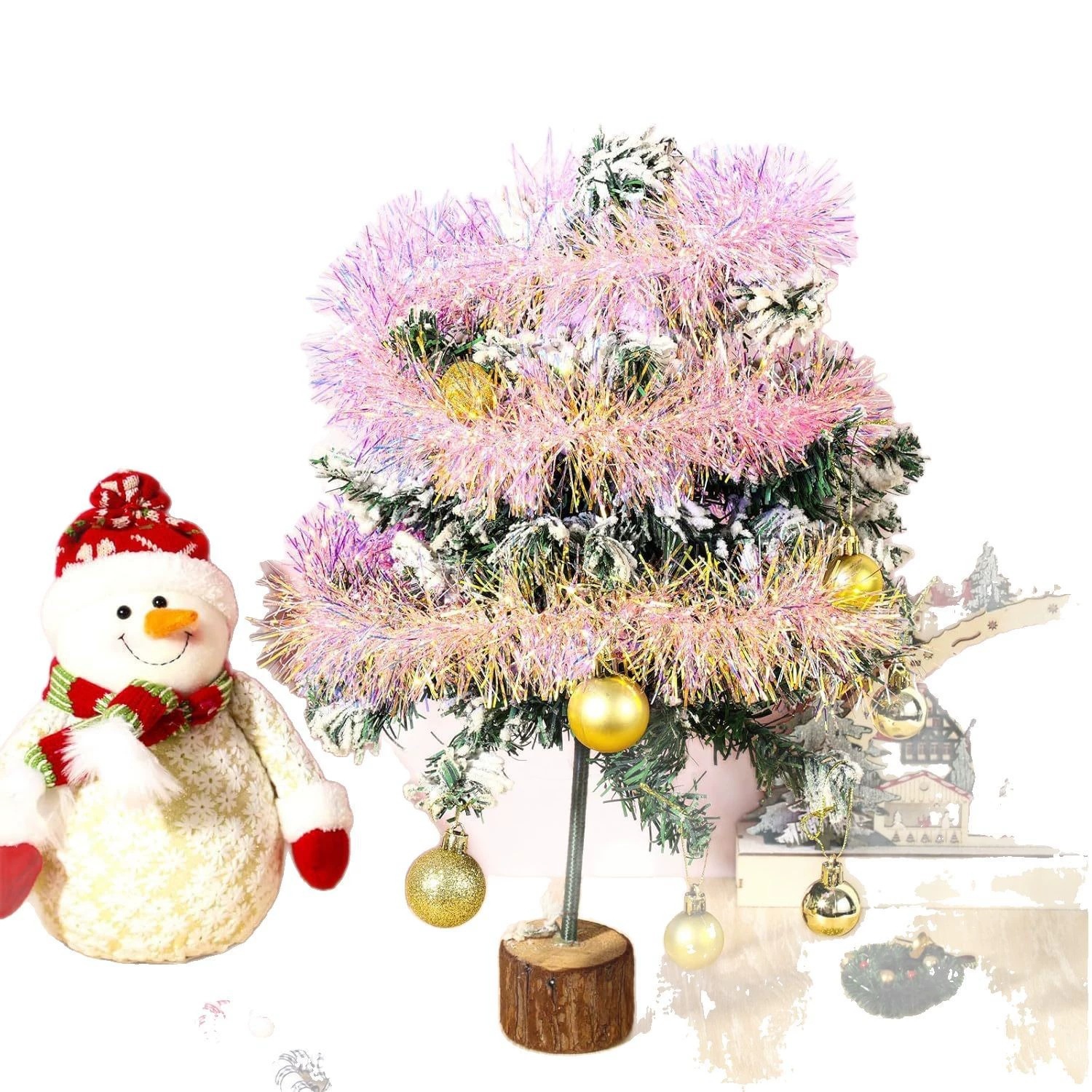 Explosiones transfronterizas de 2 metros de oro rosado colorido filamento de lana iris de color de Navidad boda festivales dibujar decoración floral