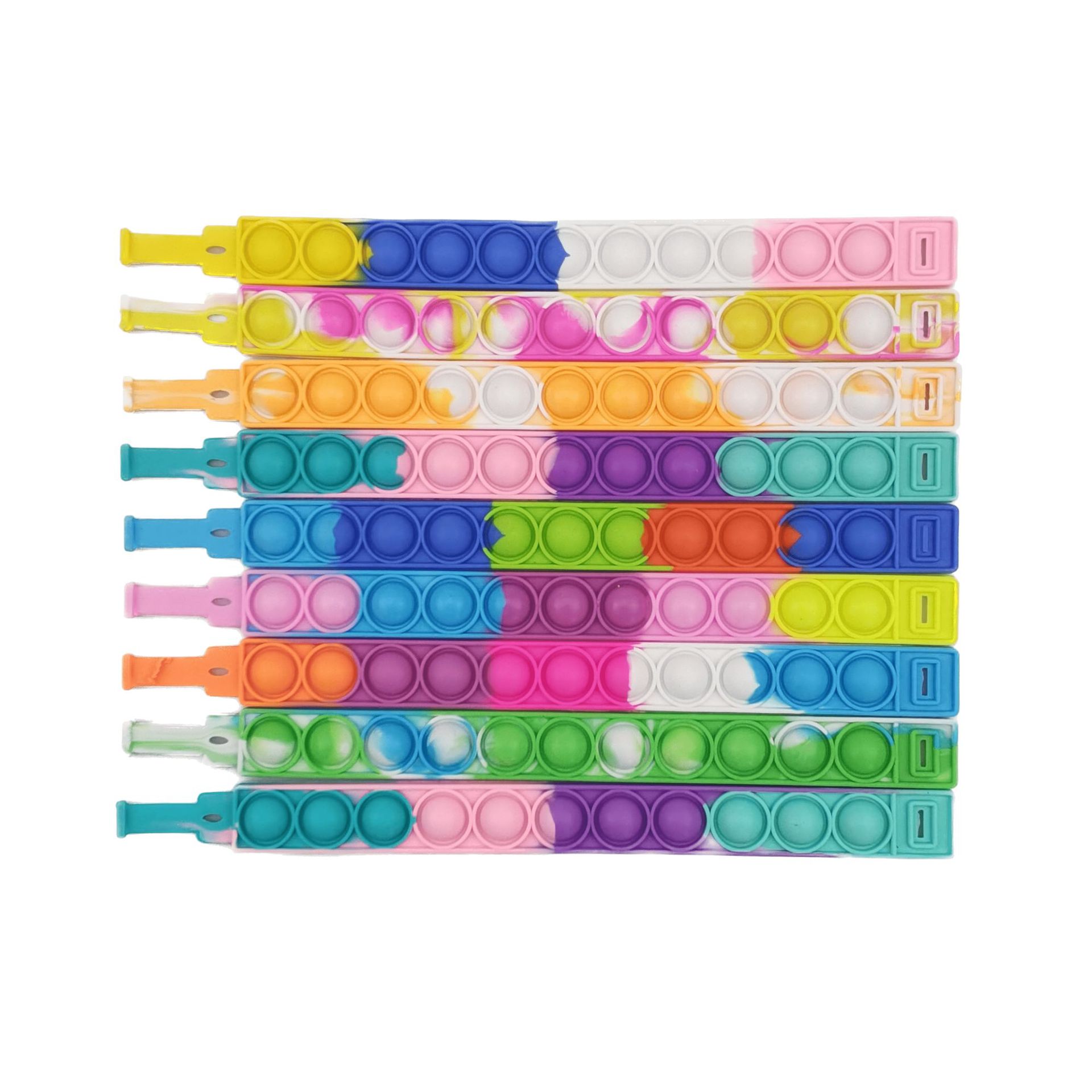 Spot 12cm Rainbow Rat Pioneer Silicone Presione Music Puzzle Pioneer Puzzle Bubble Music