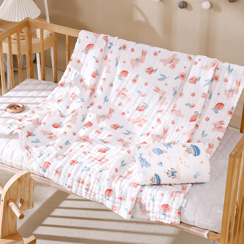 Cotton children's gauze bath towel