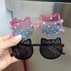 Children's cute sunglasses to create small face for princess, sun protection cream, UF-protection