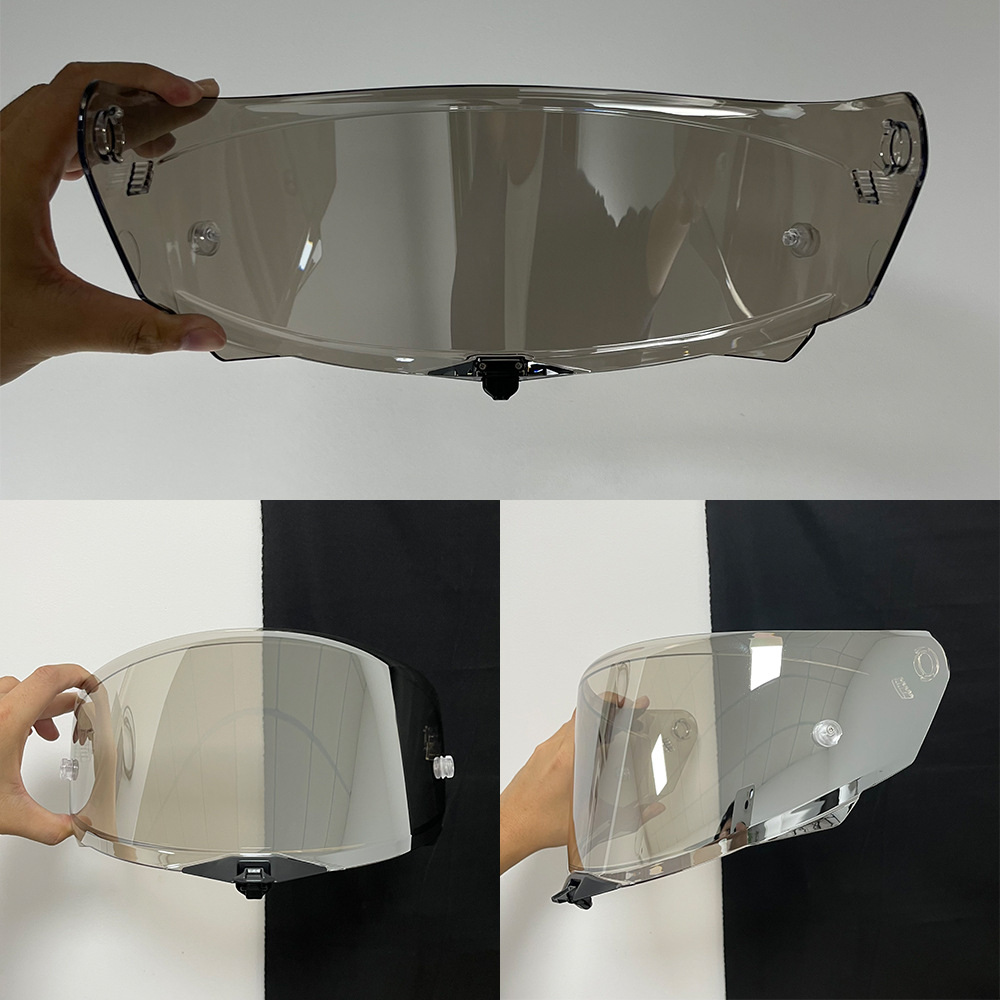 Tt Revo Lenses Are Suitable for Tt Revo Motorcycle Helmets, with Mirror-Coated High-Definition Lenses for Day and Night Use and Uv Protection