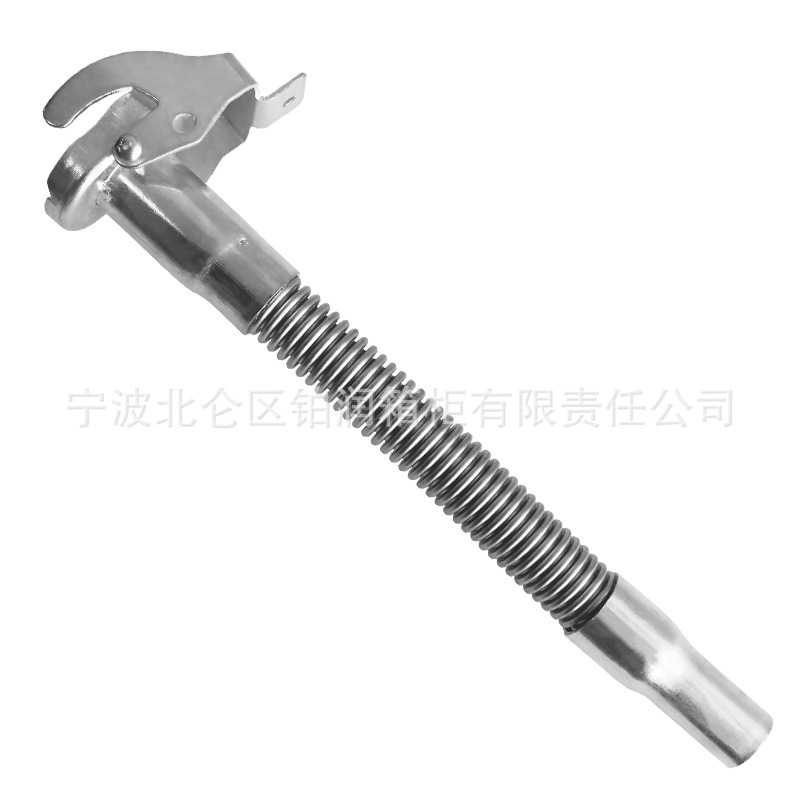 厂家直销可弯曲压嘴盖美式倒油器不锈钢管导油嘴管金属材质