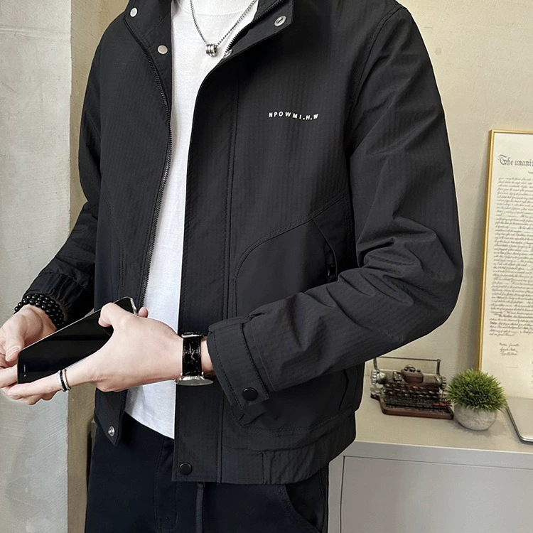 Van Wo FW9567 2024 Spring New Establishment Jacket Leisure Korean Jacket Men's Men's Wardd Permination Youth