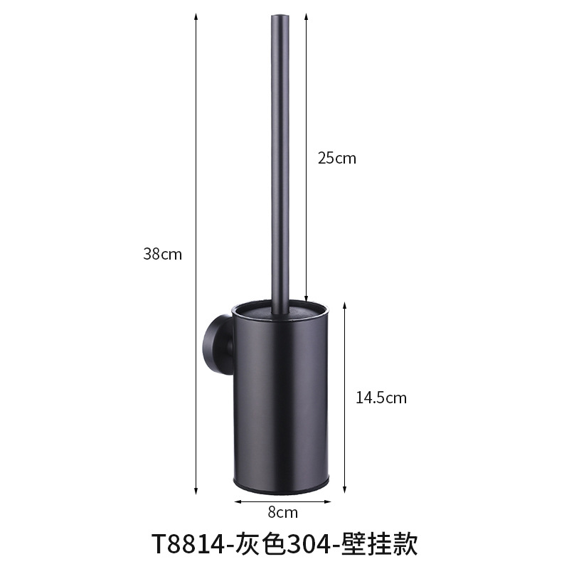 T8814-Grey 304-벽 장착