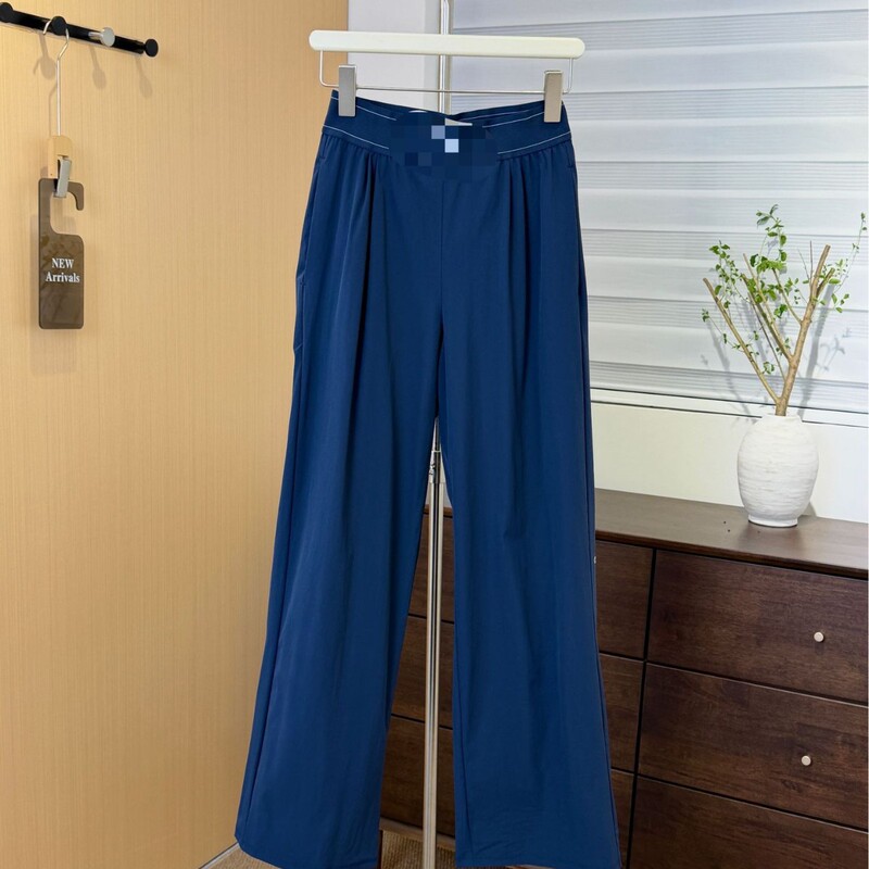 Original Brand A-Style Yoga Sports Pants, Loose Straight-Leg Pants, High-Waisted Slimming Wide-Leg Pants