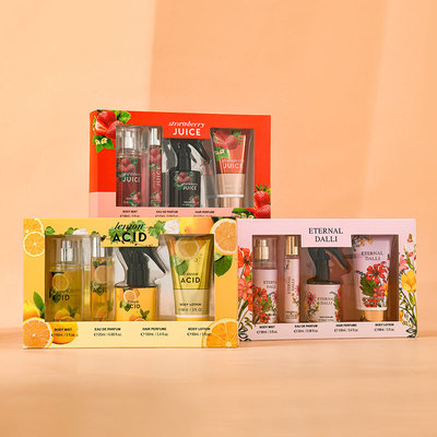 跨境外贸头发喷雾花香味香水持久留香批发女士身体喷雾身体乳出口|ru