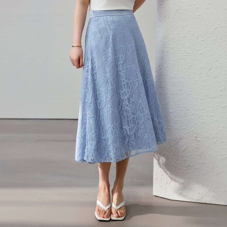 Elegant lace summer skirt