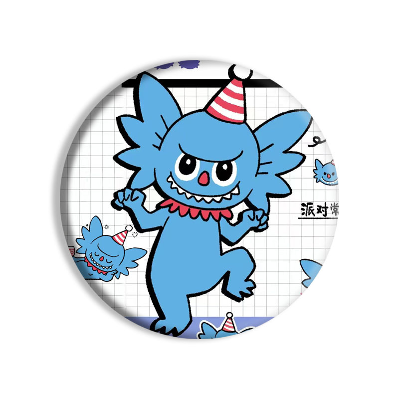 labubu かわいい漫画アニメーション周辺クリエイティブキャラクターバッジ|undefined