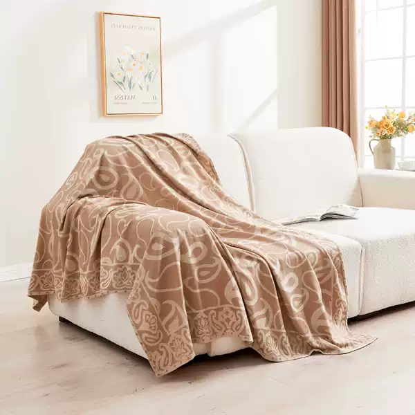 Air Blanket – Light Khaki Cashew
